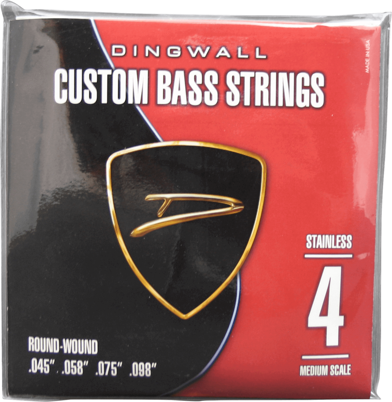 【サイズ交換ＯＫ】 DINGWALL CUSTOM BASS STRINGS STAINLESS 5ST SET ROUND-WOUND .045-.1274 620円