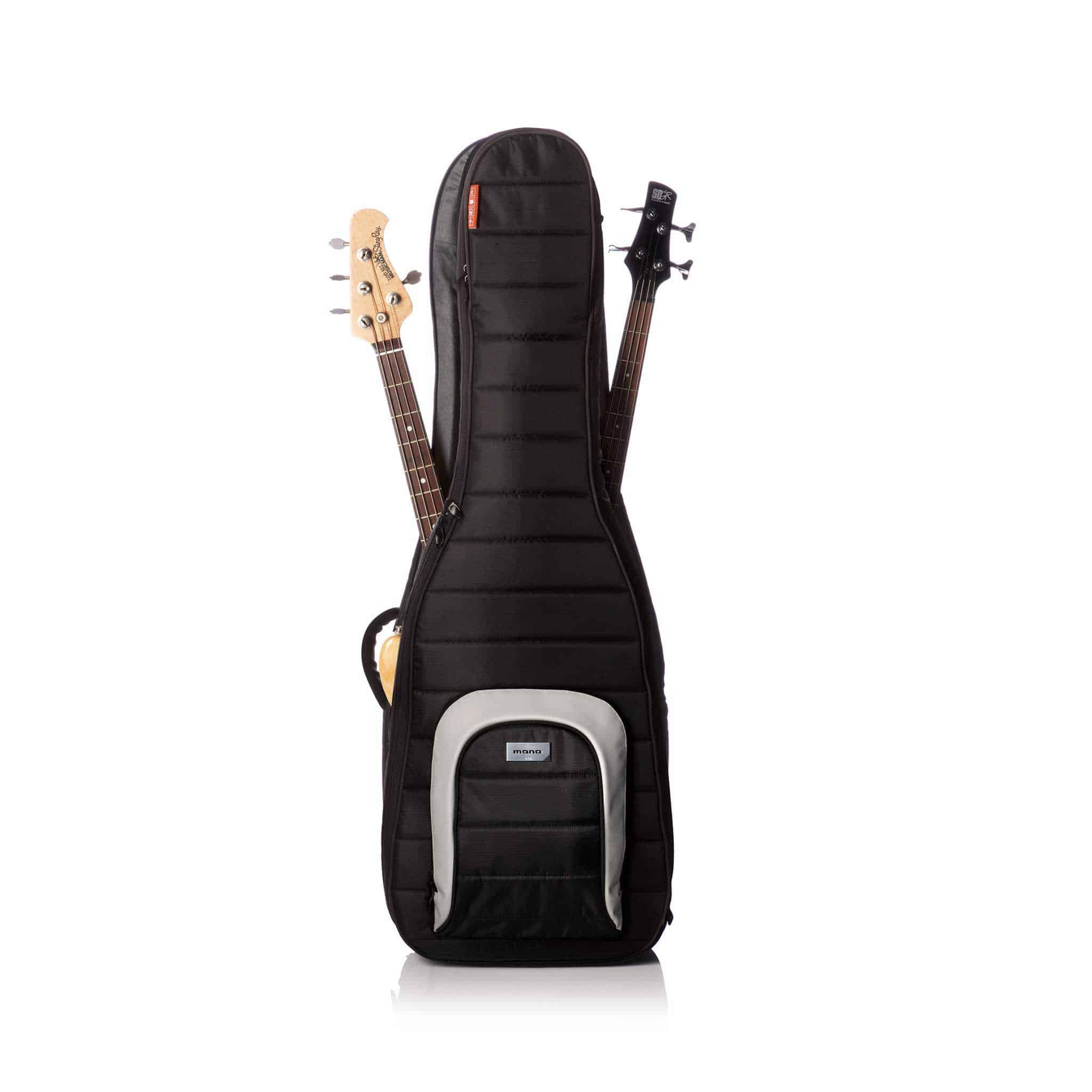 Mono Classic Dual Bass Guitar Case, Black