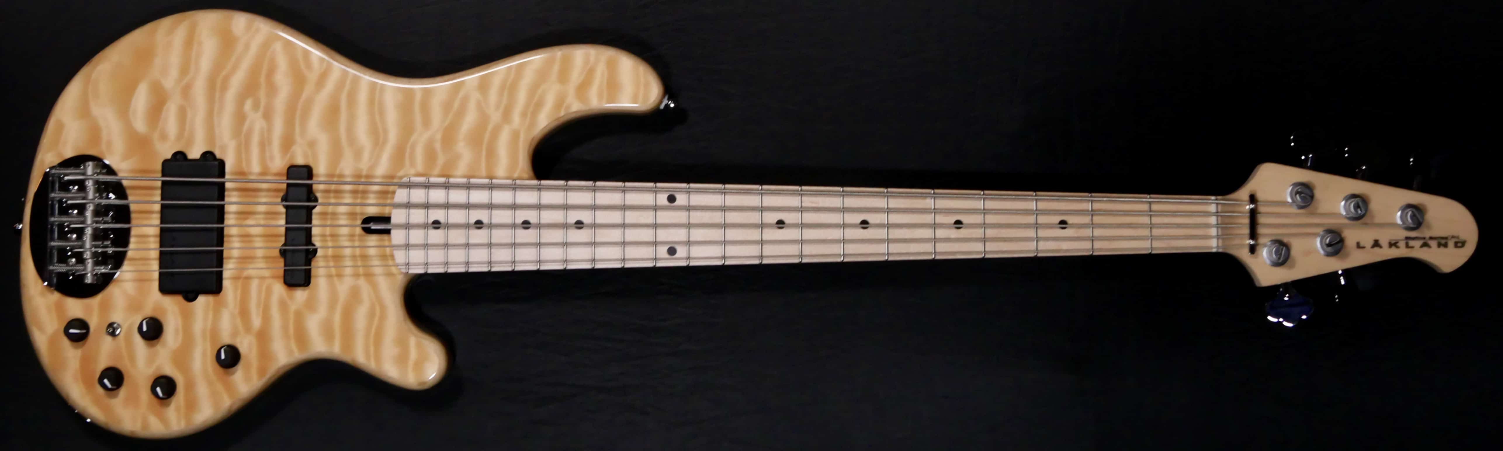 Lakland Skyline 55-02 Deluxe Quilted Maple