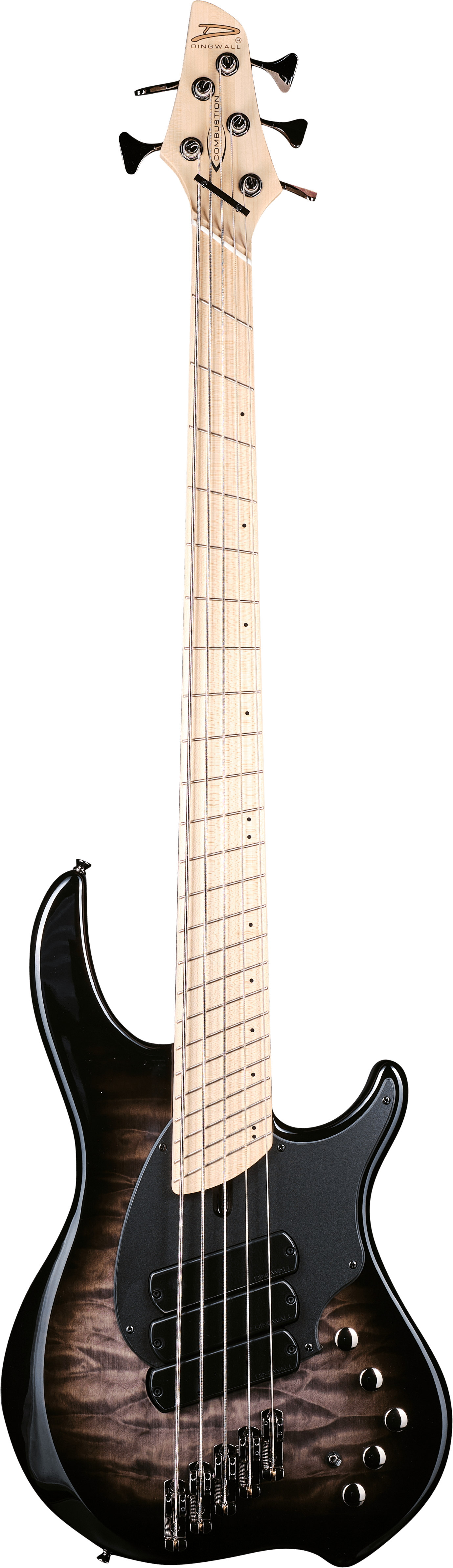 Dingwall Combustion5  black burst　レフティ Dingwall Combustion-5 Two Tone Black Burst | Bass Buddha