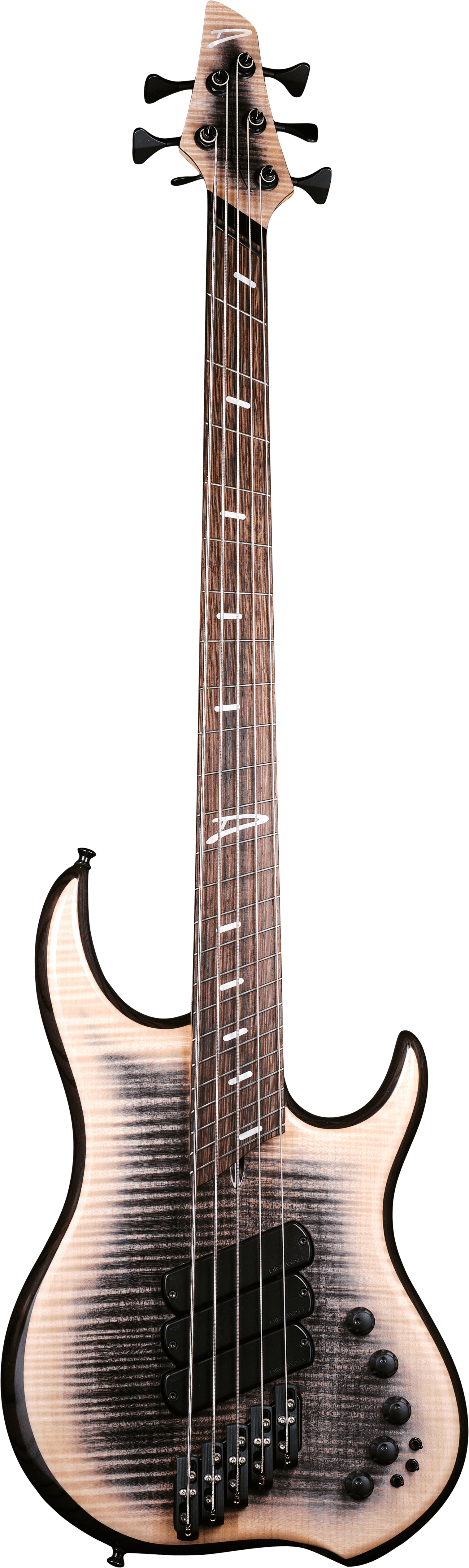 ベース DINGWALL Z3 6st Dingwall Z3 Custom 6-String, Blue to Ashes Reverse Burst, Quilted