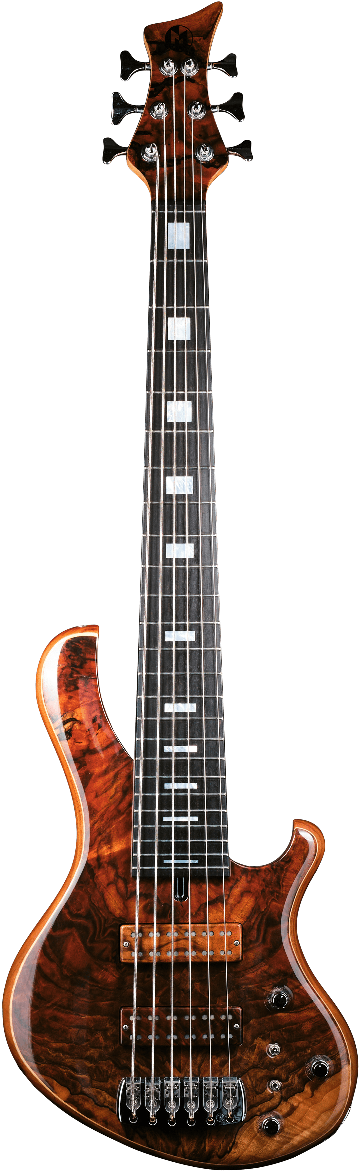 Preowned Maruszczyk Frog Omega Burled Walnut (2018) | Bass Buddha