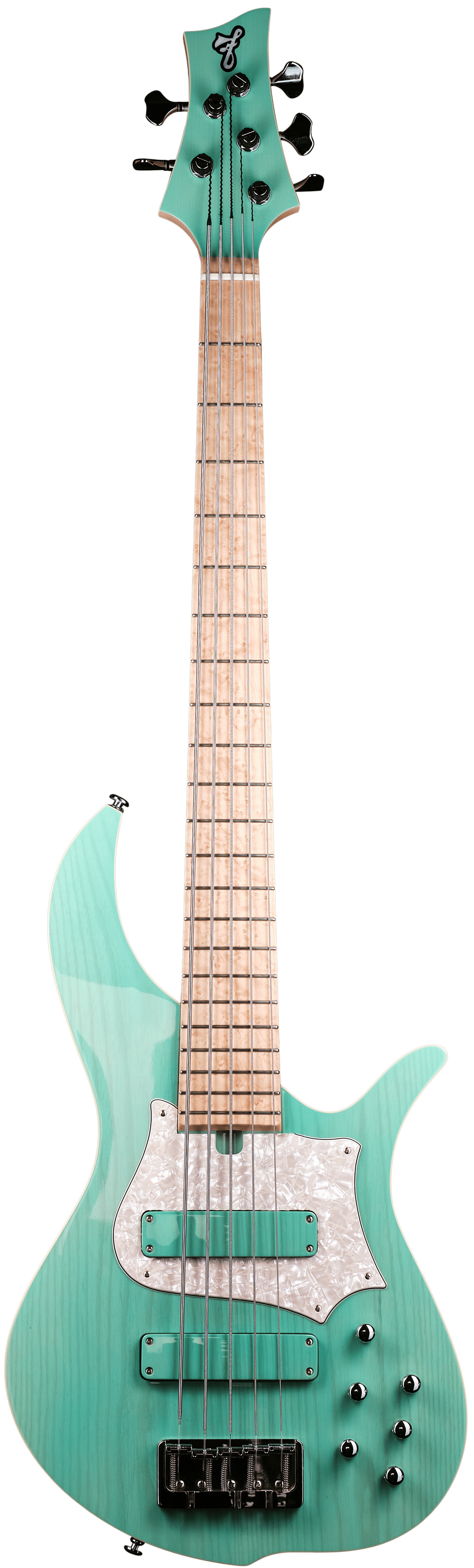 F Bass BN5 Seafoam Flat Face | Bass Buddha