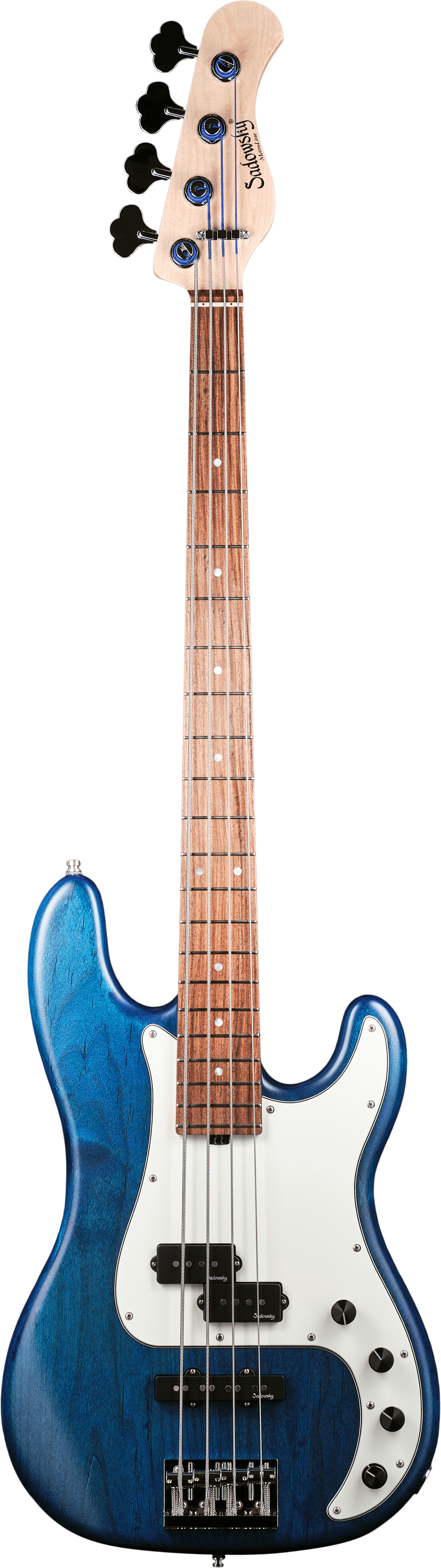 Sadowsky Metroline Hybrid PJ4 Ocean Blue Transparent Satin