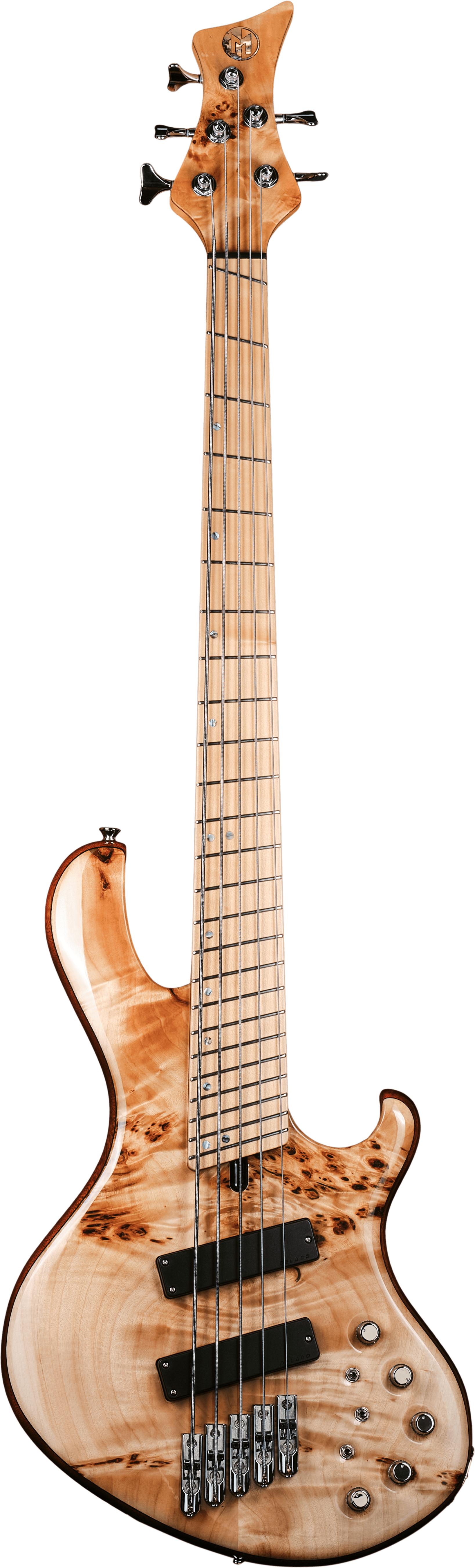 Maruszczyk Instruments FROG Omega5a価格相談可 Maruszczyk / Frog Omega 5a Headless Multi Scale Quilted Ash