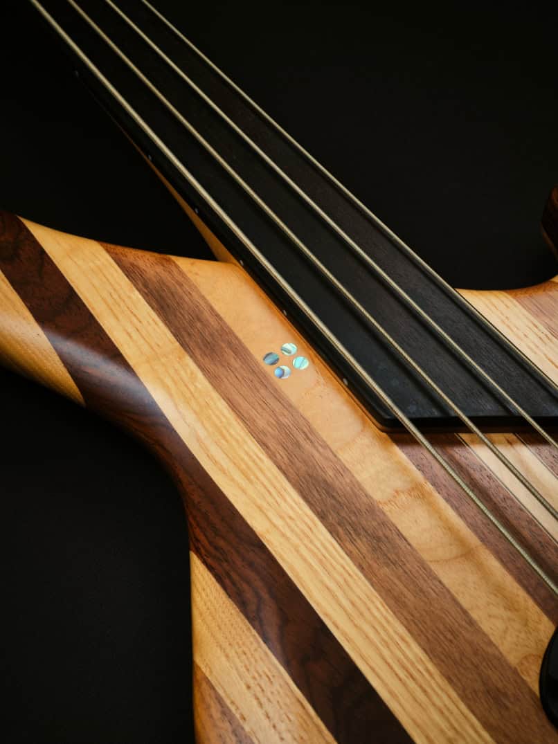Pre-owned Sandberg Custom Stripe Fretless 4 2012 (4)